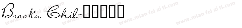 Brooks Chil字体转换